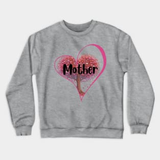 Mothers day heart gift Crewneck Sweatshirt